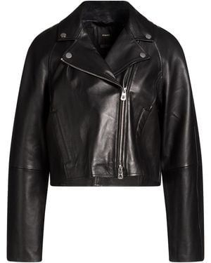 Pinko Jacket Sheepskin - Black
