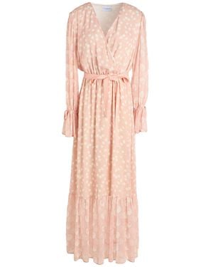 Atos Lombardini Blush Maxi Dress Polyester - Pink