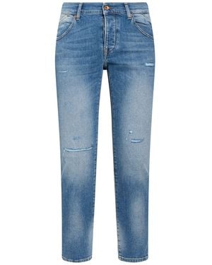0/zero Construction Jeans Organic Cotton, Elastane - Blue