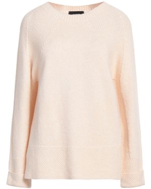 Alpha Studio Ivory Jumper Wool, Viscose, Polyamide, Cashmere - Natural
