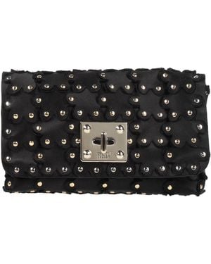 Red(V) Handbag - Black