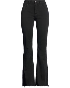 Department 5 Trousers Cotton, Rubber - Black