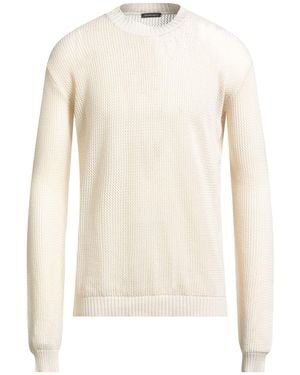 Ann Demeulemeester Cream Jumper Cotton, Cashmere - White