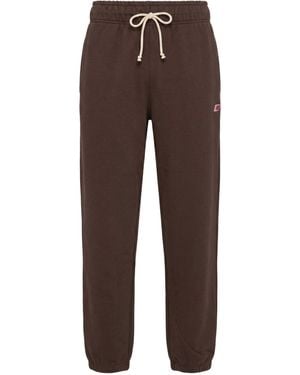 New Balance Dark Trousers Cotton - Brown