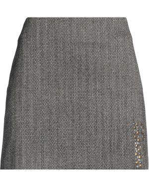 Gaelle Paris Mini Skirt Polyester, Viscose, Elastane - Gray