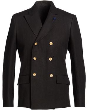 Lardini Blazer Linen - Black