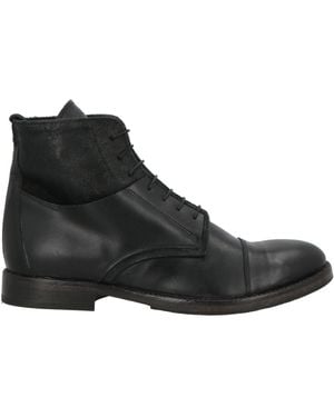 Moma Ankle Boots Leather - Black