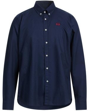 La Martina Shirt Cotton - Blue