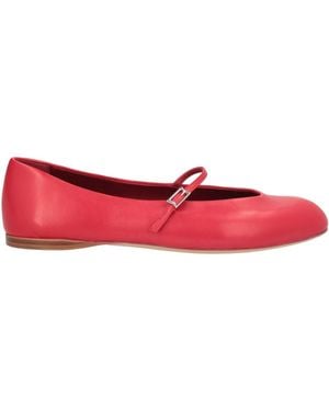 Max Mara Ballet Flats - Red