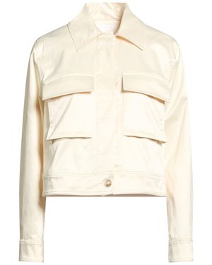 8pm Conscious Ivory Jacket Cotton, Polyester, Elastane - Natural