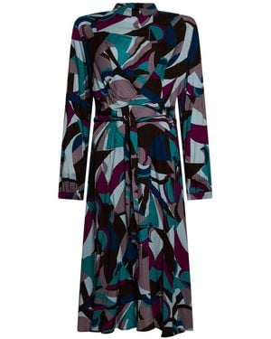 Kocca Midi Dress Viscose - Blue
