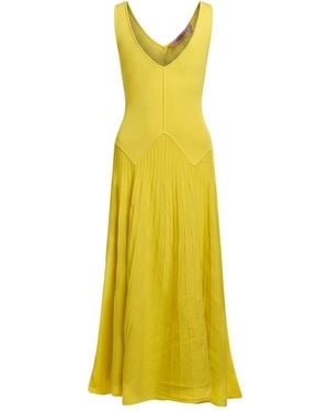 Twinset Midi Dress - Yellow