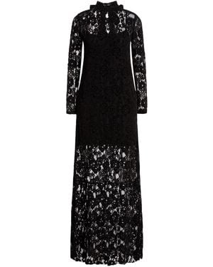 Alohas Maxi Dress Polyester, Polyamide - Black
