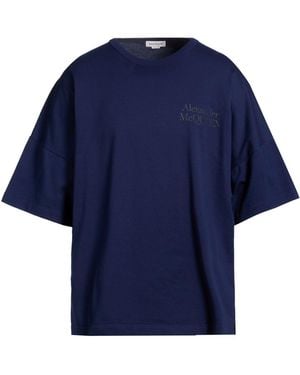 McQueen T-Shirt Cotton - Blue