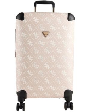 Guess Wheeled Luggage - Natural