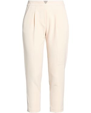 Twenty Easy By Kaos Pants Polyester, Elastane - Natural