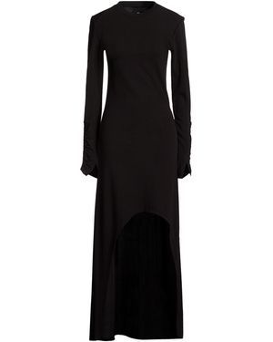 Thom Krom Maxi Dress Viscose, Polyester, Elastane - Black