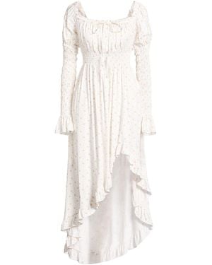 Sleeper Vestido Midi - Blanco