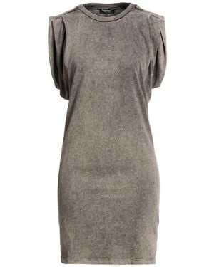 Dondup Mini Dress Cotton - Gray