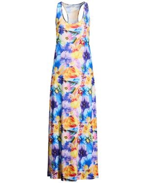 4giveness Maxi Dress Polyester, Elastane - Blue