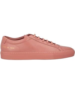 Common Projects Antique Rose Sneakers Leather - Pink