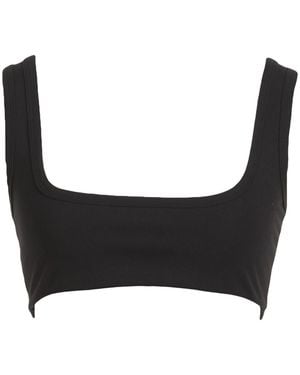 Joah Brown Top Polyester, Elastane - Black