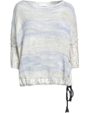 Brand Unique Cream Sweater Linen - White