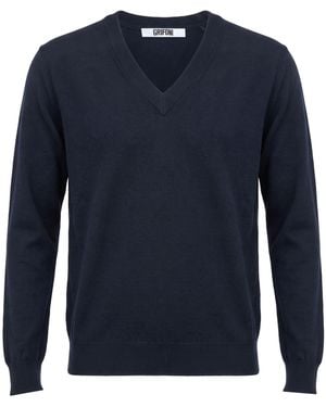 Grifoni Sweater Cotton, Cashmere - Blue