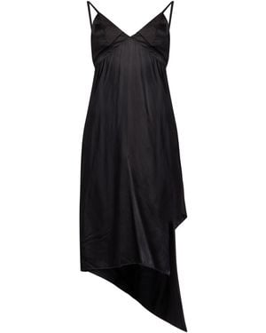 FEDERICO CINA Maxi Dress Viscose - Black