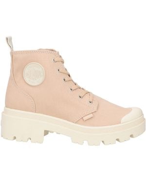 Palladium Ankle Boots - Natural