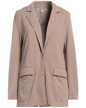 European Culture Blazer - Brown