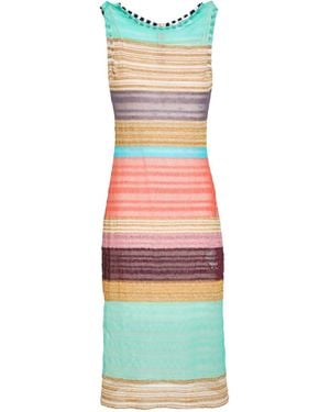 Missoni Sand Midi Dress Cotton, Viscose - Green