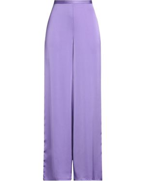 SIMONA CORSELLINI Trousers Polyester - Purple