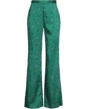 Sandro Pants Polyester - Green