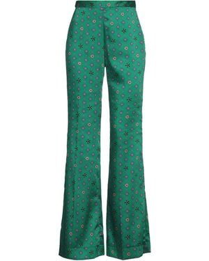 Sandro Pants Polyester - Green