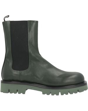 Halmanera Ankle Boots Leather - Green