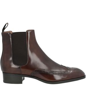 Santoni Ankle Boots Leather - Brown