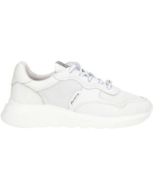 Ambitious Sneakers Leather, Textile Fibers - White