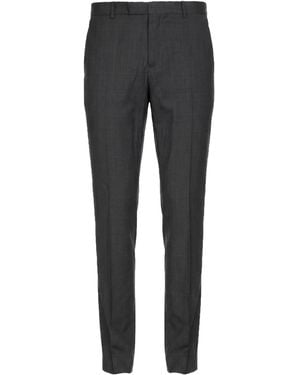 SELECTED Charcoal Pants Recycled Polyester, Wool, Viscose, Elastane - Gray