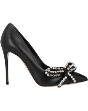 Casadei Court Shoes Leather - Black