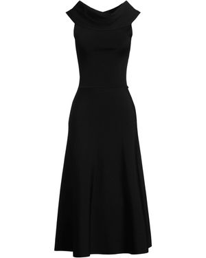 Fabiana Filippi Midi Dress Viscose, Polyester - Black