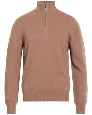 Agnona Turtleneck Cashmere - Brown