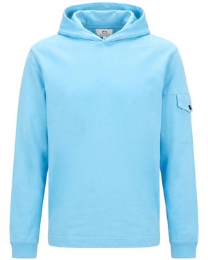 Woolrich Azure Sweatshirt Cotton - Blue