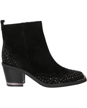 Alma En Pena. Ankle Boots - Black