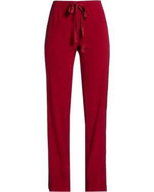 Zadig & Voltaire Trousers Acetate, Polyester - Red