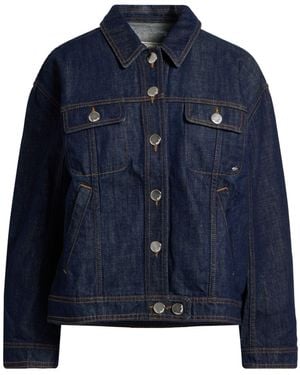 Maison Kitsuné Capospalla Jeans - Blu