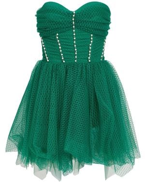 Elisabetta Franchi Playsuit Polyamide, Polyester, Elastane - Green