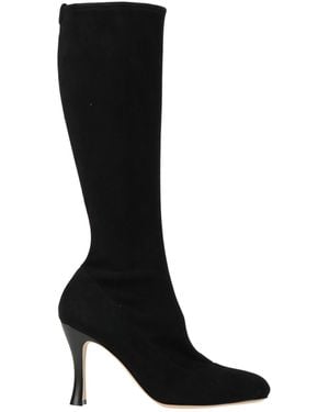 Sergio Rossi Boot Leather - Black
