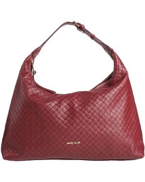 Marc Ellis Brick Shoulder Bag Leather - Red