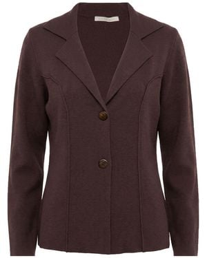 White Wise Blazer - Brown